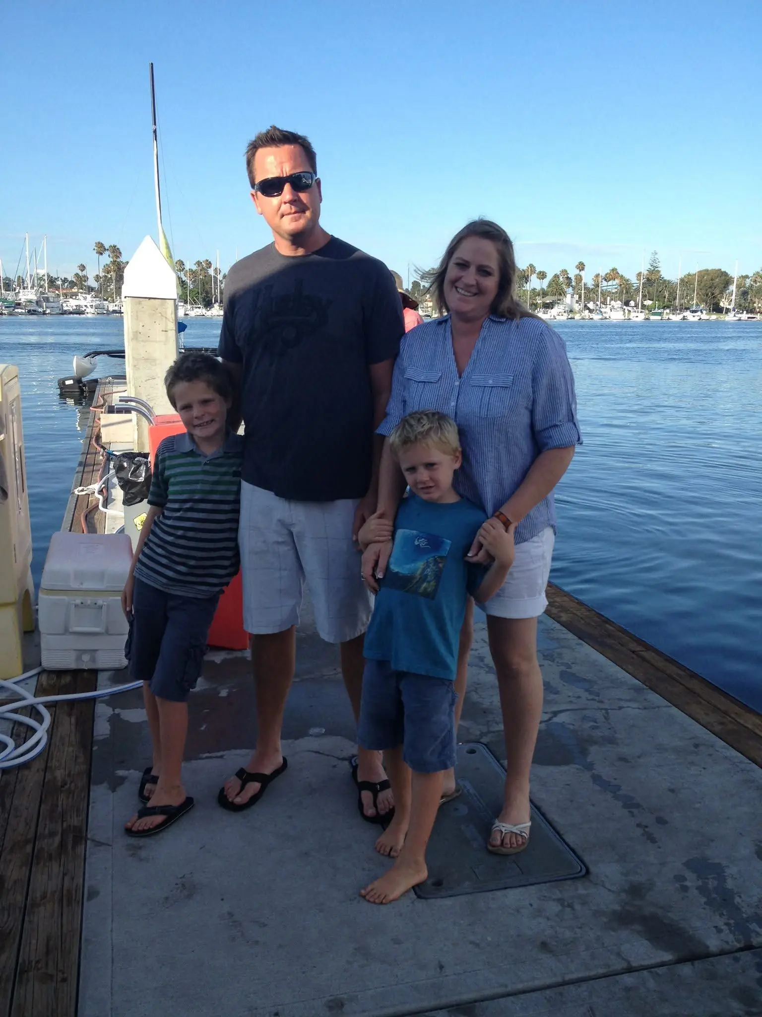 Rob and Spring Dunn with their family